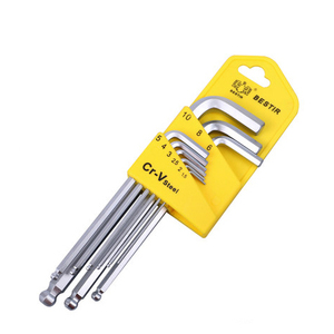 SIX ANGLE WRENCH SET